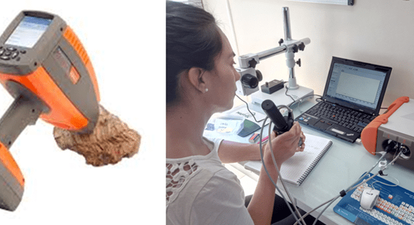 Medición Curso Espectroscopía Mineral